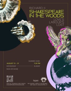 Shakespeare in the Woods 2025 Season