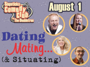 8.1.25 Slapsticks Comedy Club at The Doubletree Meadows – WASHINGTON, PA