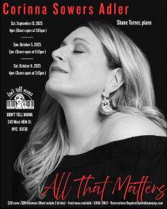 Corinna Sowers Adler: All That Matters