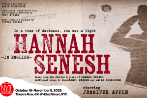 National Yiddish Theatre Folksbiene Will Present Play With Music Hannah Senesh