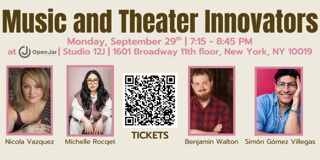 Event Logo: Music and Theater Innovators 4