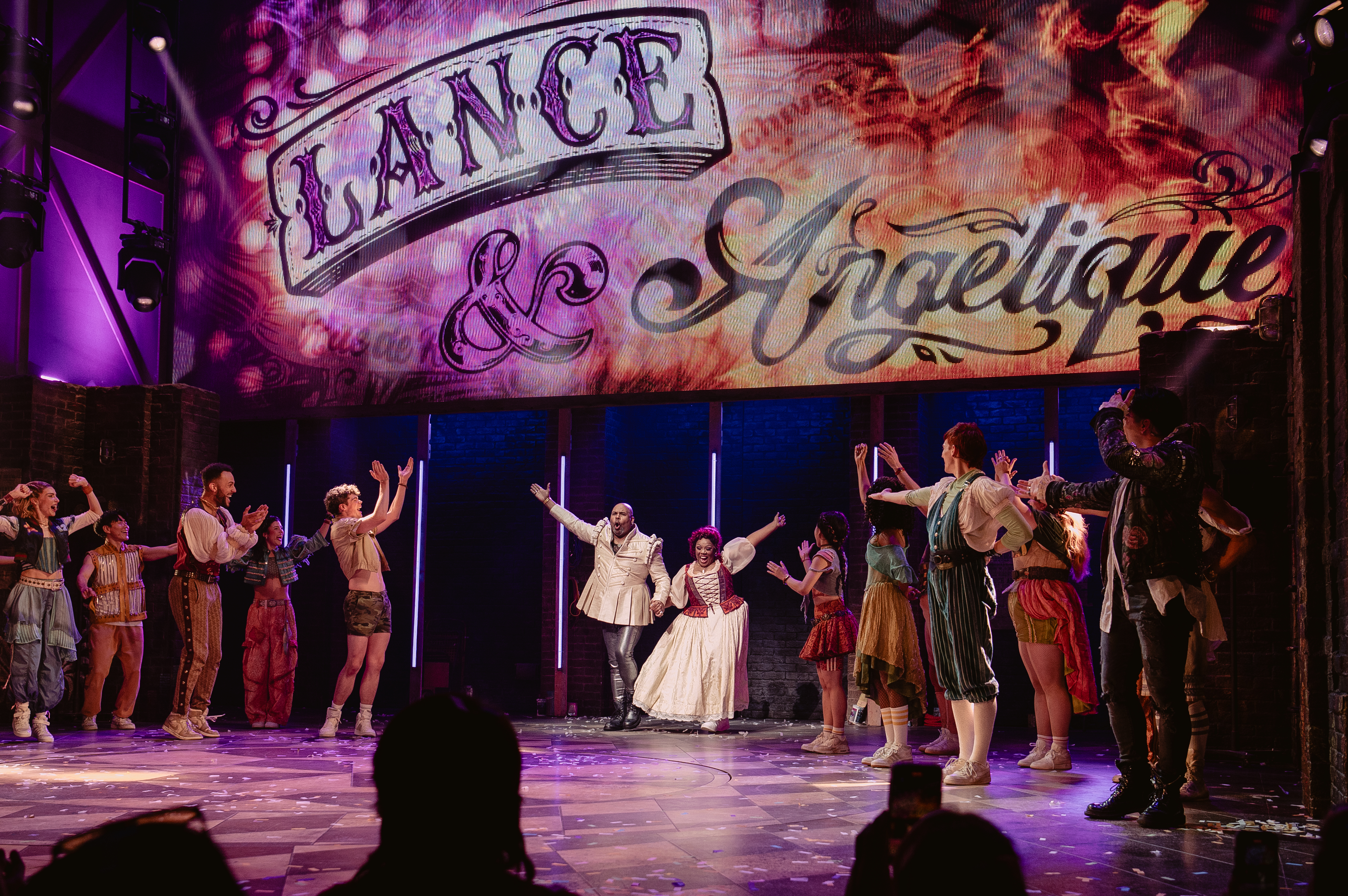 The company of & JULIET on Broadway — photo credit Michaelah Reynolds