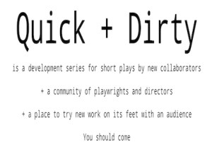 Quick + Dirty 12