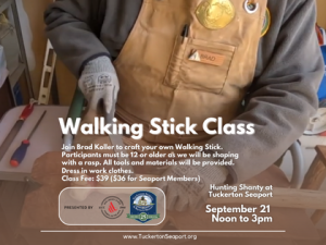 Create Your Own Walking Stick Workshop – Sept 21