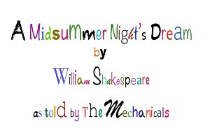 logo art A MIDSUMMER NIGHT'S DREAM (multicolor)