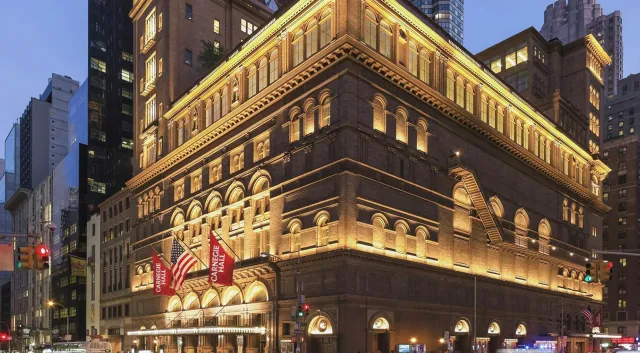 umbraco carnegie hall exterior at night updated 1500x1250