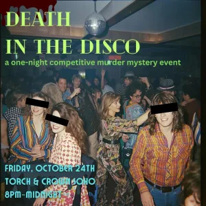 Death in the Disco (Immersive, Competitive Murder Mystery Party)