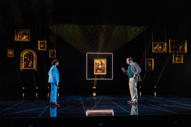 Melissa Molano and Zach Fine in The Da Vinci Code (© Melissa Taylor) Melissa Molano and Zach Fine in The Da Vinci Code (© Melissa Taylor)