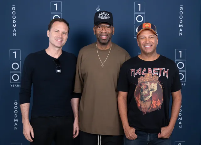 (L-R) Zayd Ayers Dohrn, Steve H. Broadnax III, and Tom Morello (© Hugo Hentoff) (L-R) Zayd Ayers Dohrn, Steve H. Broadnax III, and Tom Morello (© Hugo Hentoff)