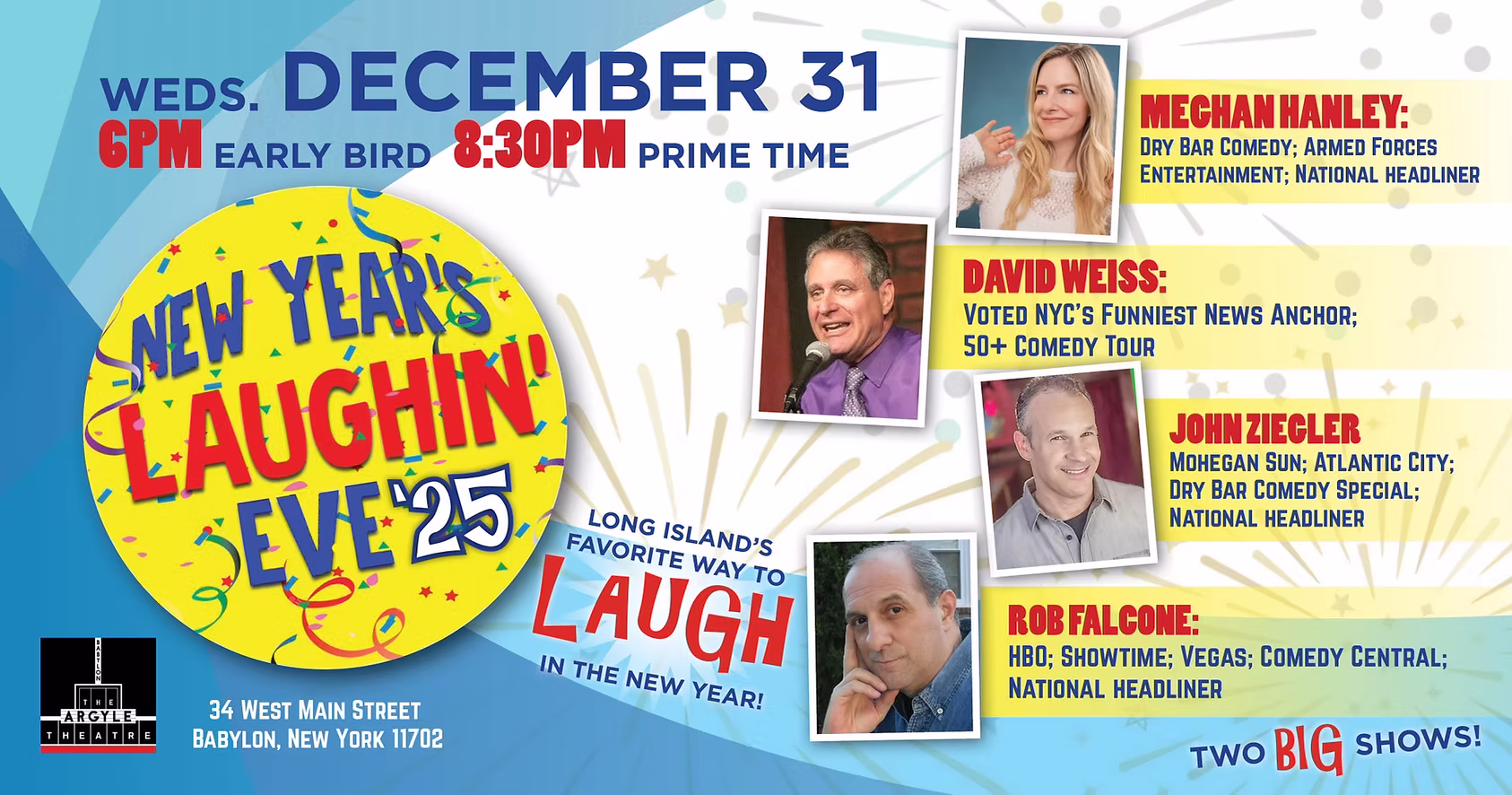 New Year’s Laughin’ Eve ’25