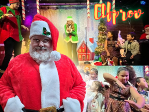 Elfprov, Santa Meet & Greet, Times Square NYC