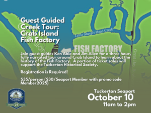 Guest Guided Creek Tour: Crab Island Fish Factory October 2025