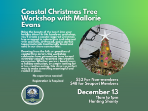 Coastal Christmas Tree Workshop with Mallorie Evans