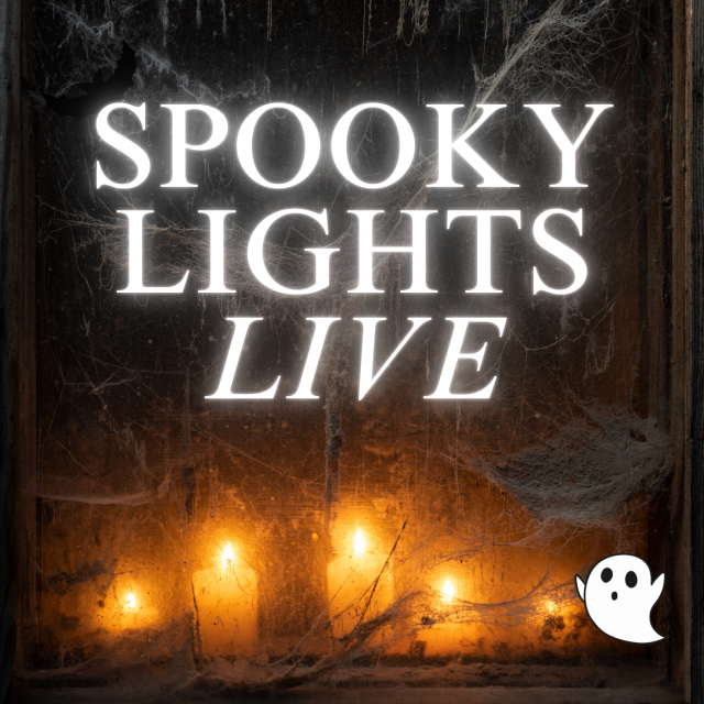 Event Logo: spooky lights live square