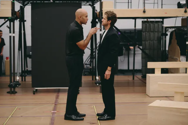 3 CHESS Rehearsal Photo 3 CHESS Rehearsal Photo