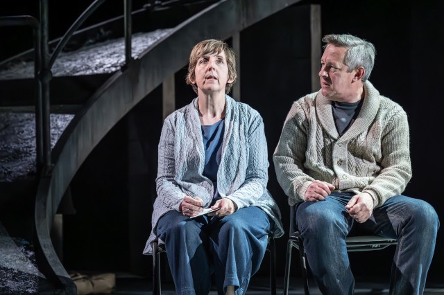 4182. Julie Hesmondhalgh and Tony Hirst in Punch. (c) Marc Brenner 4182. Julie Hesmondhalgh and Tony Hirst in Punch. (c) Marc Brenner