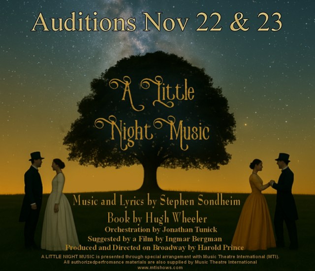 Event Logo: A Little Night Music