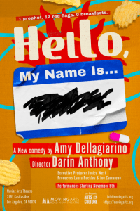 World Premiere of Amy Dellagiarino’s New Play ‘Hello, My Name Is…’