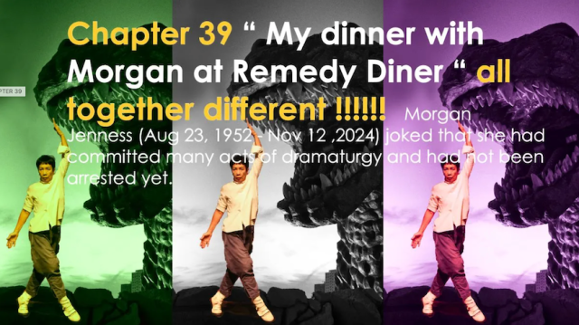 Event Logo: My Dinner with Morgan Chapter 39