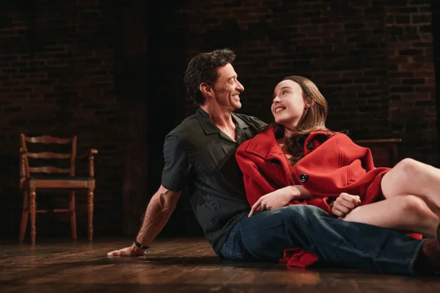 Hugh Jackman and Ella Beatty (© Emilio Madrid)