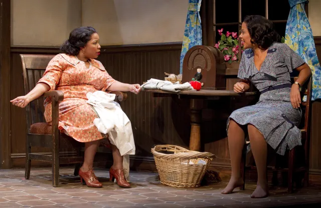 Kimberly Hebert Gregory and Saana Lathan