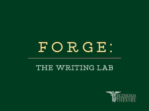 FORGE: The Writing Lab