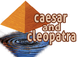 caesar and cleopatra