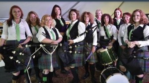 ST PATRICKS’ DAY WITH BLUE SKYE PIPES AND DRUMS