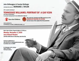 TENNESSEE WILLIAMS: PORTRAIT OF A GAY ICON