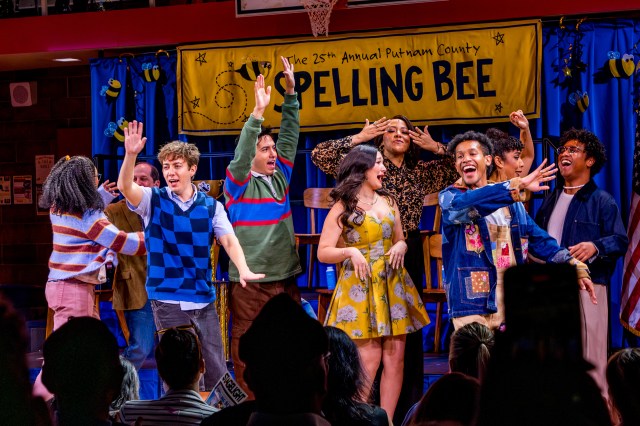 <i>The 25th Annual Putnam County Spelling Bee</i> opening night curtain call (© Tricia Baron)