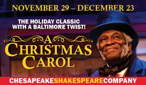 A Christmas Carol at Chesapeake Shakespeare Company