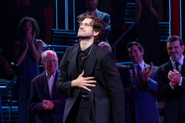 Aaron Tveit Tricia Baron