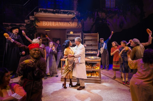 Ariana DeBose and Scott Bakula in The Baker's Wife (Photo credit Evan Zimmerman for Murphy Made)