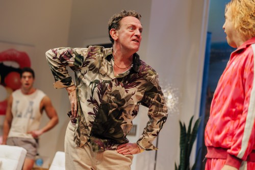 Drew Droege in MESSY WHITE GAYS at The Duke on 42nd Street (Photo Credit Marc J. Franklin)