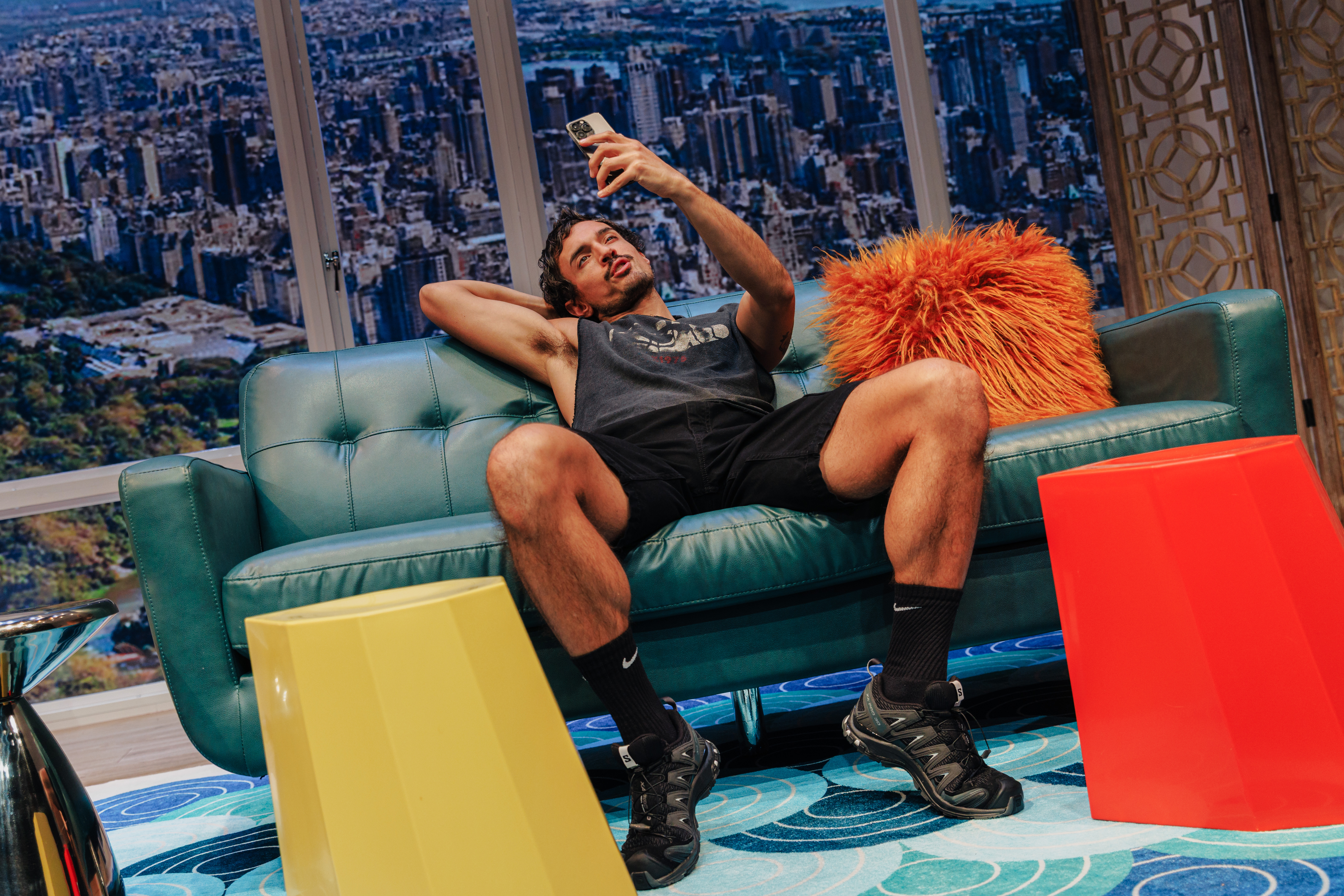 James Cusati Moyer in MESSY WHITE GAYS at The Duke on 42nd Street (Photo Credit Marc J. Franklin) James Cusati Moyer in MESSY WHITE GAYS at The Duke on 42nd Street (Photo Credit Marc J. Franklin)