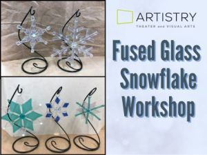 Glass: Fused Glass Snowflake