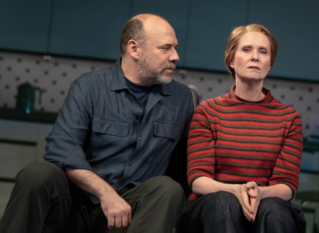 3 Danny Burstein, Cynthia Nixon in MARJORIE PRIME Photo by Joan Marcus