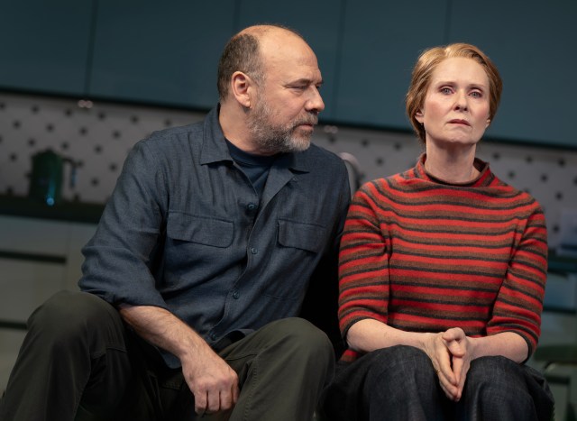 3 Danny Burstein, Cynthia Nixon in MARJORIE PRIME Photo by Joan Marcus 3 Danny Burstein, Cynthia Nixon in MARJORIE PRIME Photo by Joan Marcus