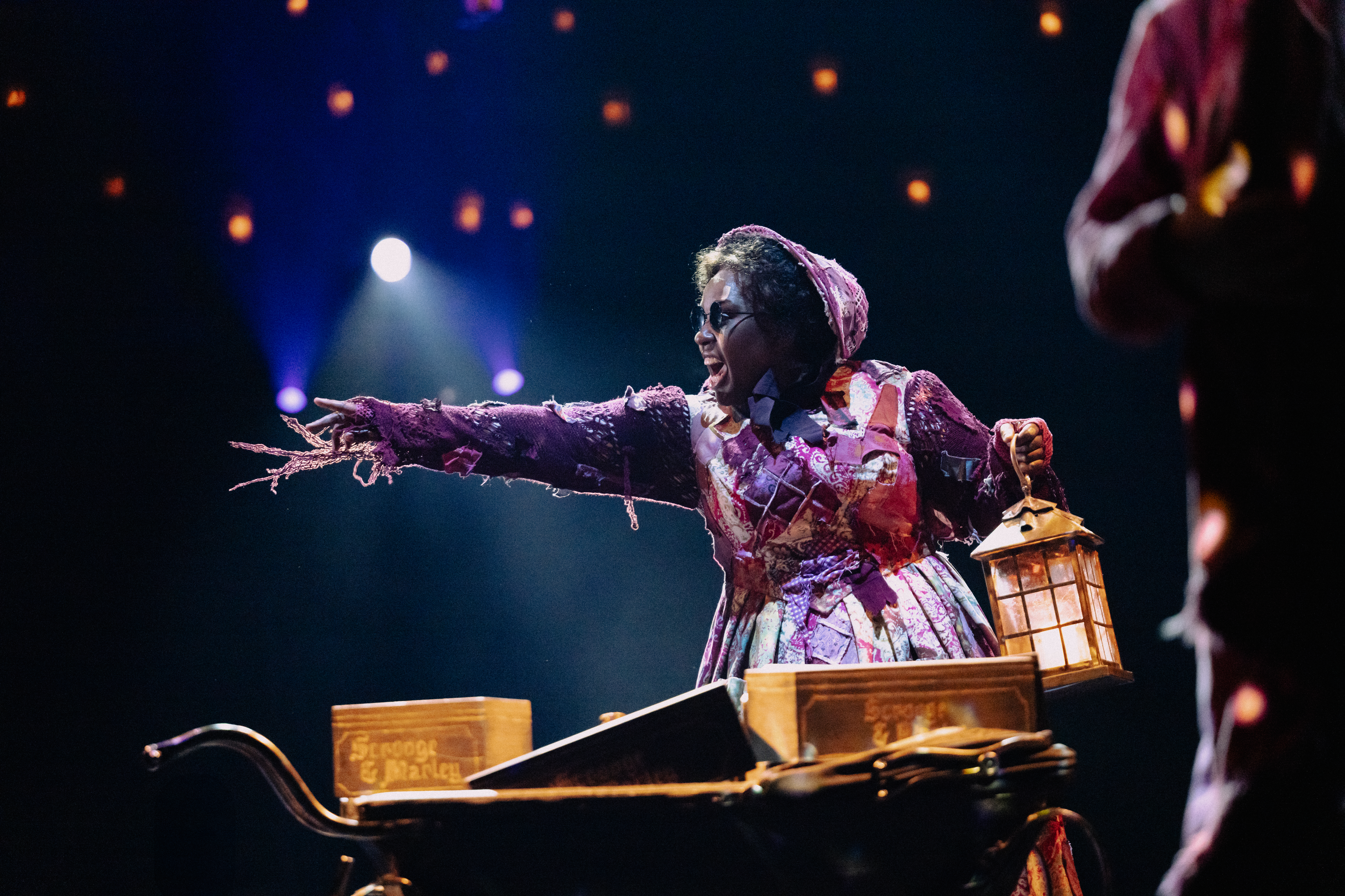 Crystal Lucas Perry in A CHRISTMAS CAROL at Perelman Performing Arts Center (PAC NYC) playing through January 4, 2026. Photo by Andy Henderson