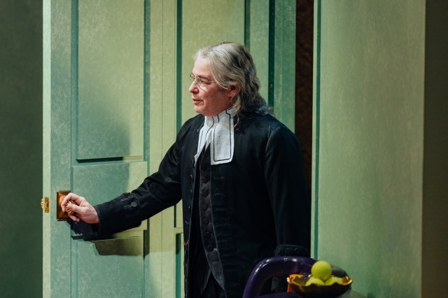 Matthew Broderick in New York Theatre Workshop's TARTUFFE, photo by Marc J. Franklin Matthew Broderick in New York Theatre Workshop's TARTUFFE, photo by Marc J. Franklin