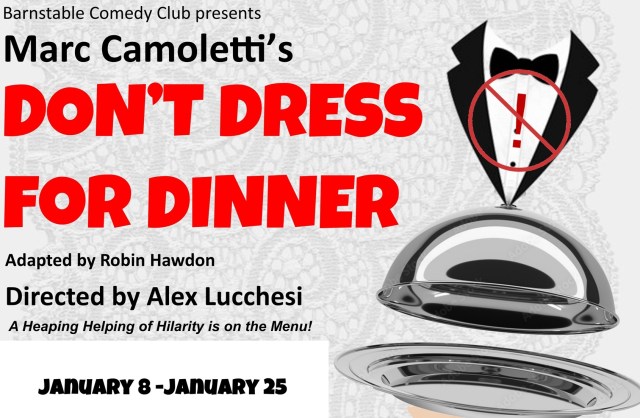 Event Logo: POSTER DONT DRESS FOR DINNER MEDIA