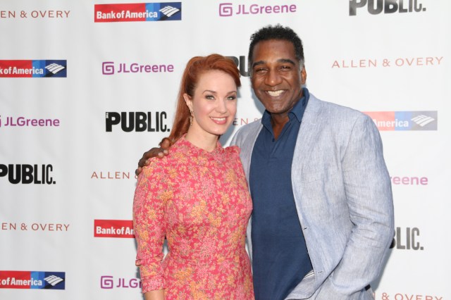 Sierra Boggess and Norm Lewis Sierra Boggess and Norm Lewis