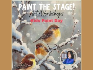 Paint the Stage! Kids Paint Day JAN 4