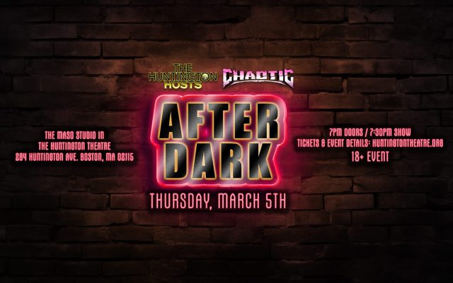 Event Logo: HT Hosts Chaotic Wrestling After Dark Banner 1995x1250 web