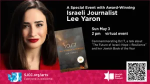 AUTHOR TALK | A Special Event with Award-Winning Israeli Journalist Lee Yaron