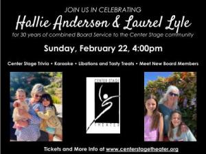 A Celebration of Hallie Anderson and Laurel Lyle!