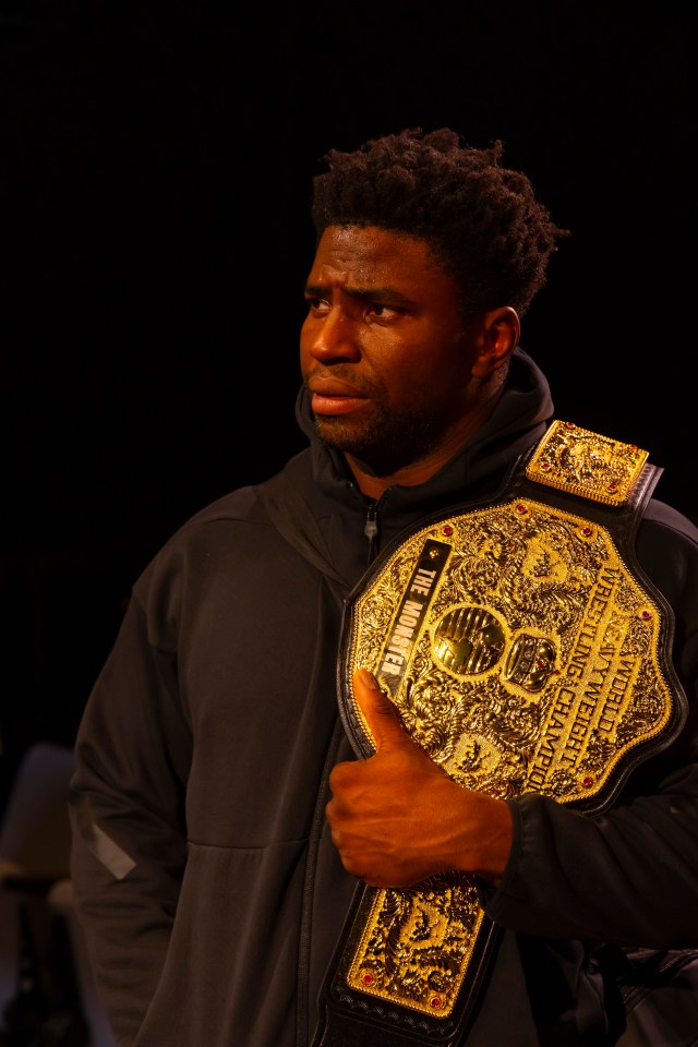 036 Okieriete Onaodowan as BIG in The Monsters, written and directed by Ngozi Anyanwu © T. Charles Erickson