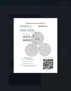 Spirals and Dirt: A magical Staged Reading