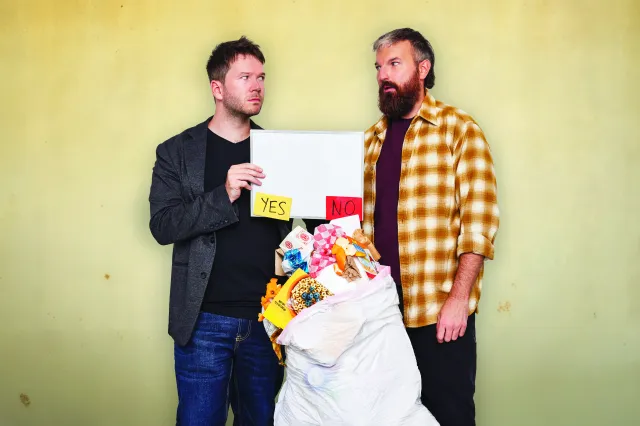 Complete Cast Announced for James Caverly and Andrew Morrill’s Comedy Trash - TheaterMania.com