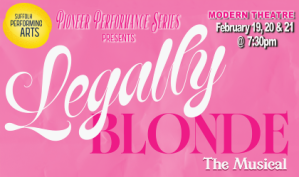 Legally Blonde: The Musical presented by Suffolk University’s Performing Arts Office